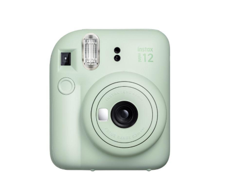 CAMERA INSTANT W/10SH GLOSSY/INSTAX MINI 12 GREEN FUJIFILM|INSTAXMINI12GREEN10SH