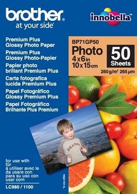 Brother A6 Printer Photo Paper (BP71GP50)