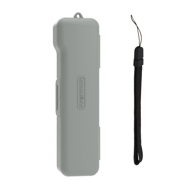 "Sunnylife" apsauginis dėklas su dirželiu, skirtas "Osmo Pocket 3" (pilkas)