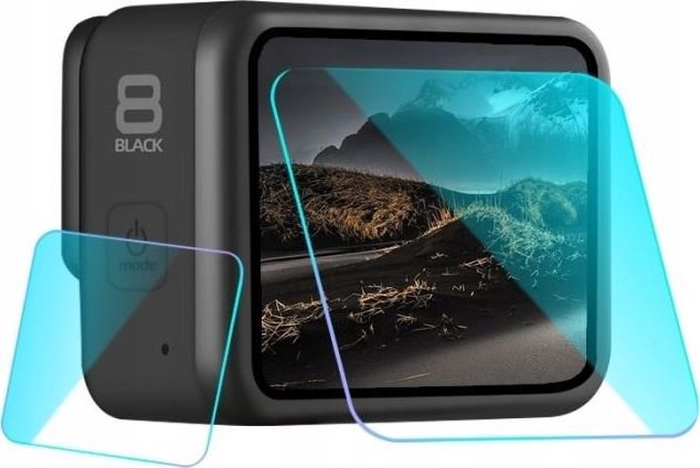 Puluz Set 2in1 Shield on Screen Lcd I Lens Do Gopro Hero 8 Black