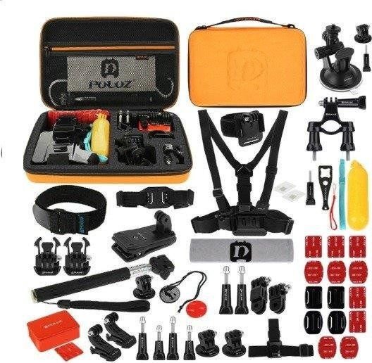 Puluz Set of 53 accessory Puluz for sports cameras PKT26 universal