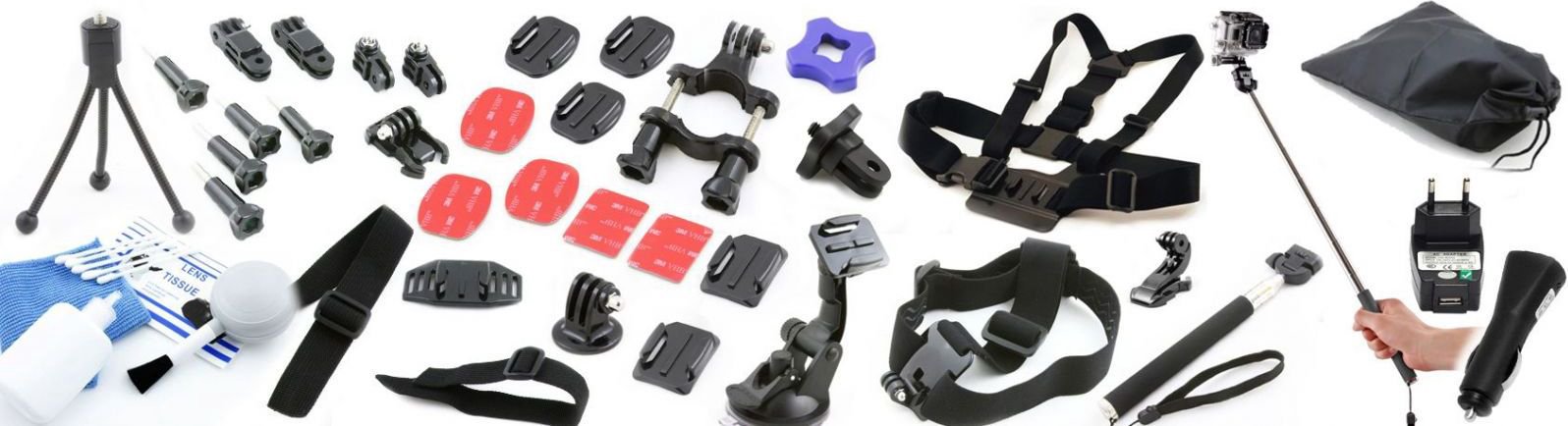 Xrec Set - Installation Accessories for Sport Cameras / Universal