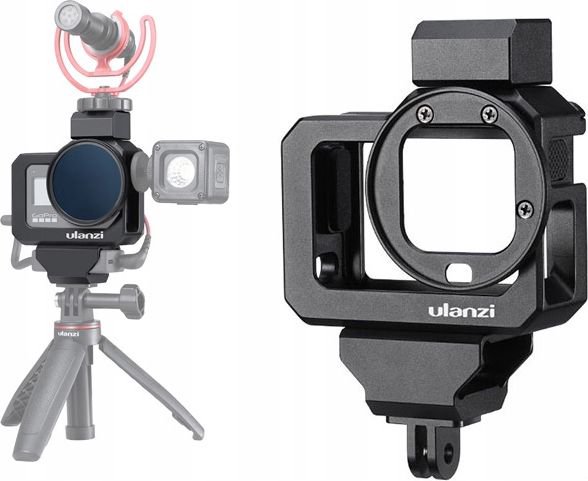 Ulanzi Frame / Aluminium Box + 3x Adapter for Gopro 8 Black