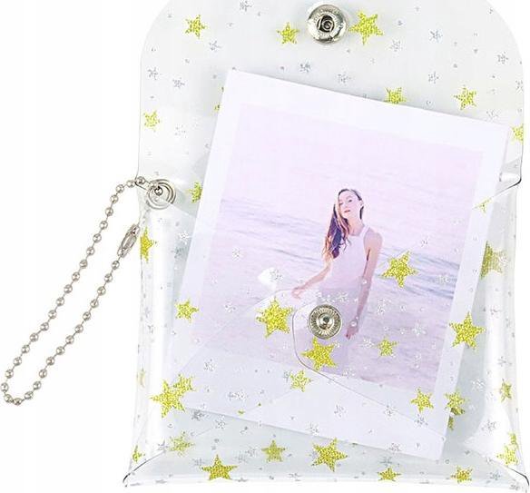 LoveInstant Case Etui for Photos for Fujifilm INSTAX Mini 11 9 8 7 Golden Stars