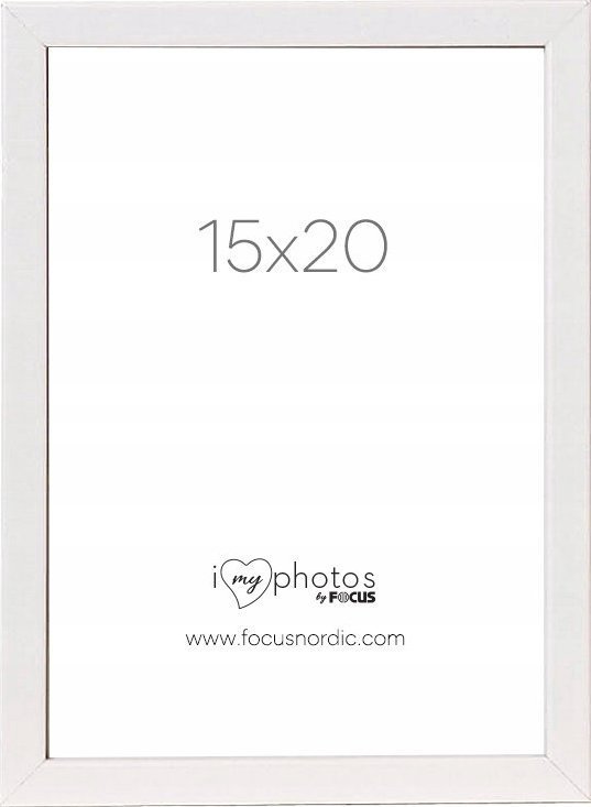 Box Focus Focus Pop White 15x20