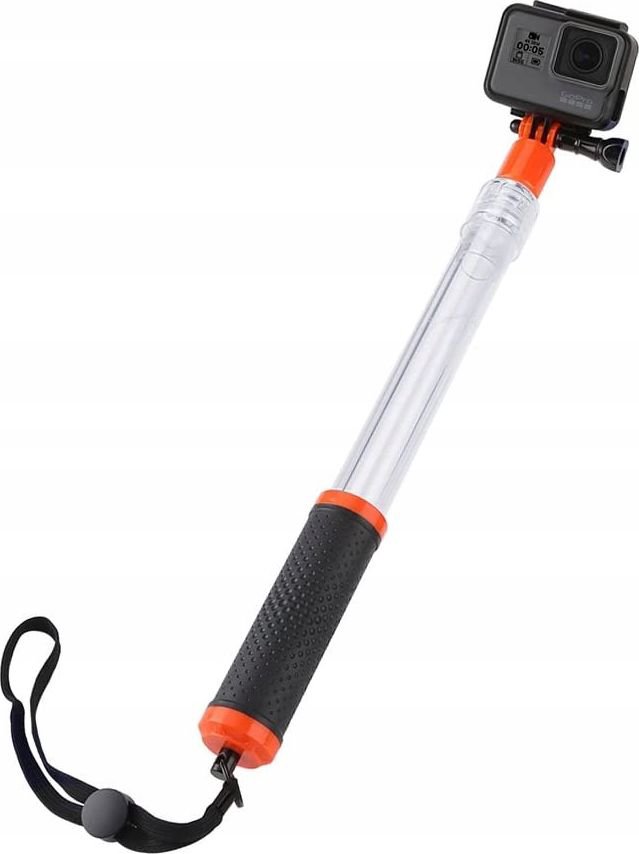 Telesin Monopod Grip Selfie Stick Transparent Do Gopro Telesin