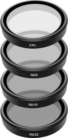 Telesin Set of 4 filters TELESIN CPL/ND8/ND16/ND32 for DJI Osmo Action 3