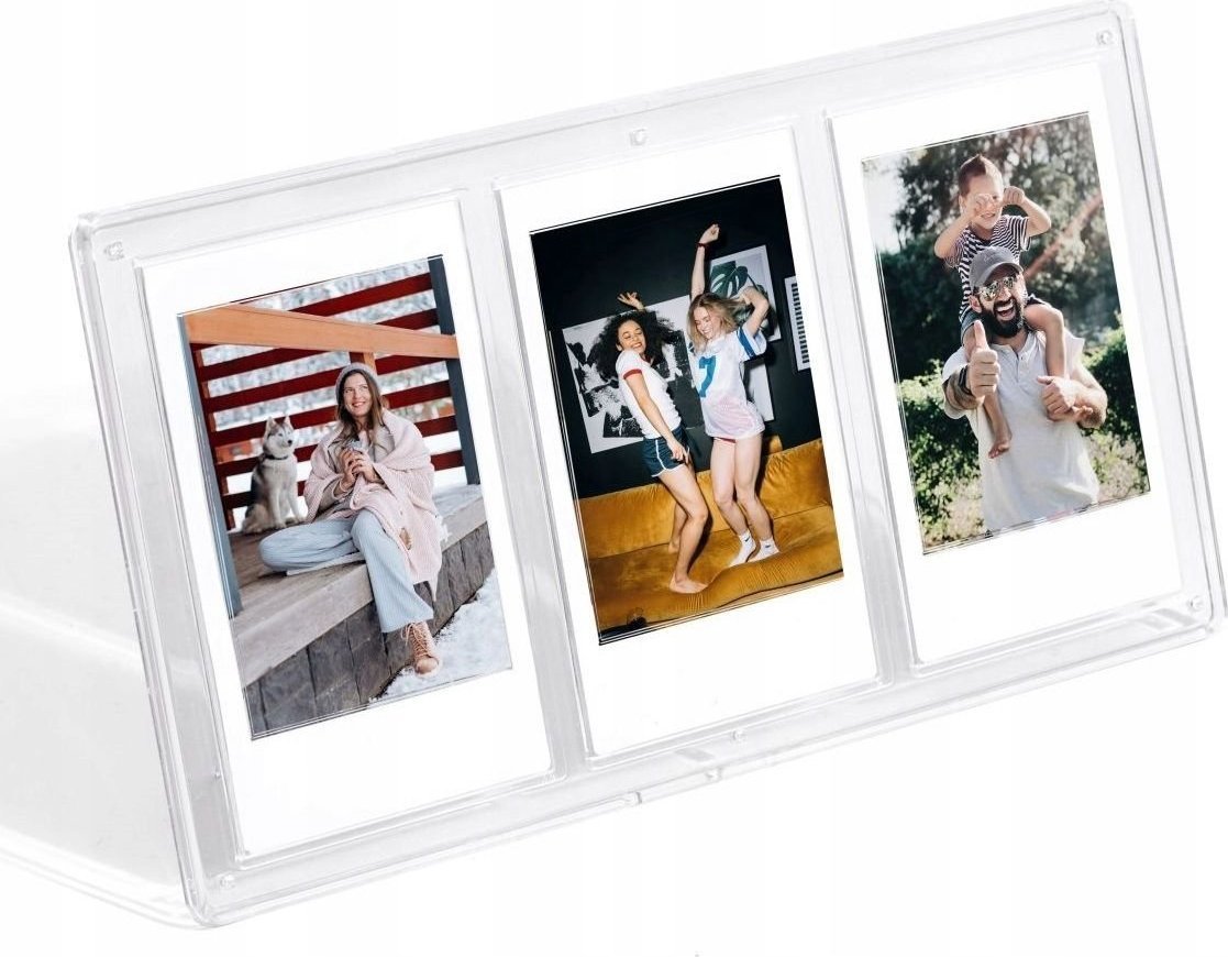 Box LoveInstant Frame Standing On 3 Photos For Cameras / Print Printer Paper Zink / Fuji Instax