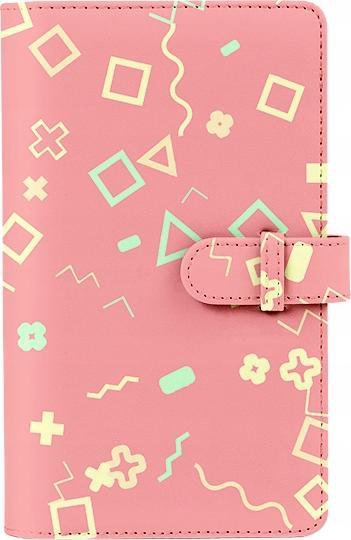 LoveInstant Album On Photo 96 Photos For Fuji Instax Mini 11 / 9 / 8 / 7 / 40 / Pink Zygzak