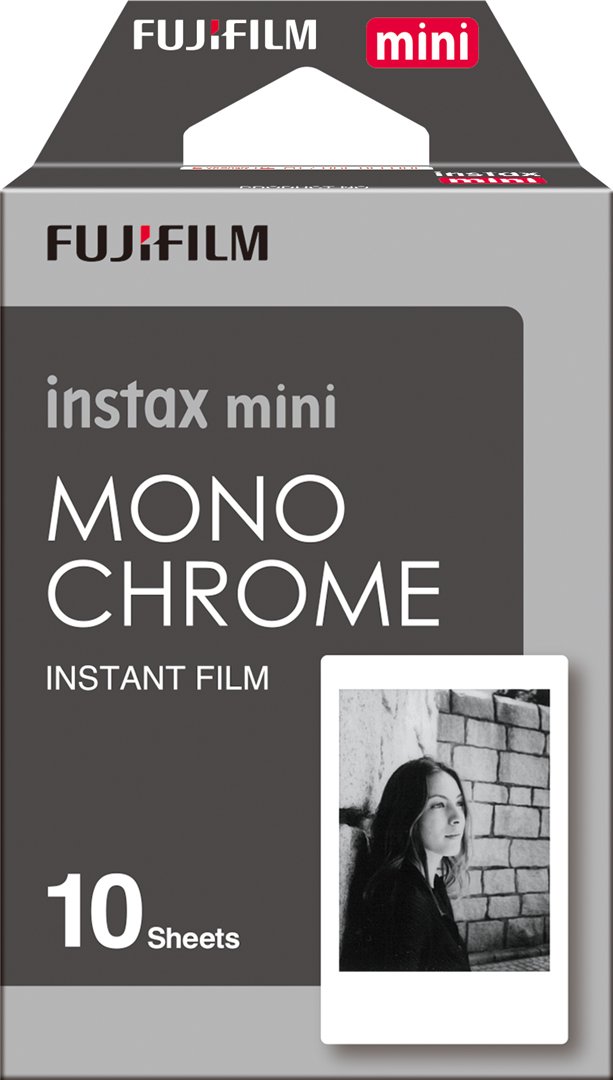 Foto priedas FUJI INSTAX mini MONOCHROME GLOSSY (10pl)