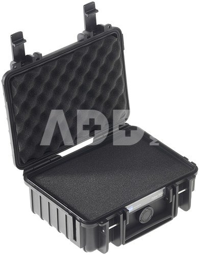 B&W International Type 500 black incl. pre-cut foam