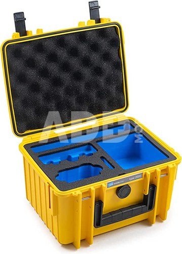 B&W DJI Action 3 Case yellow 1000/Y/Action3