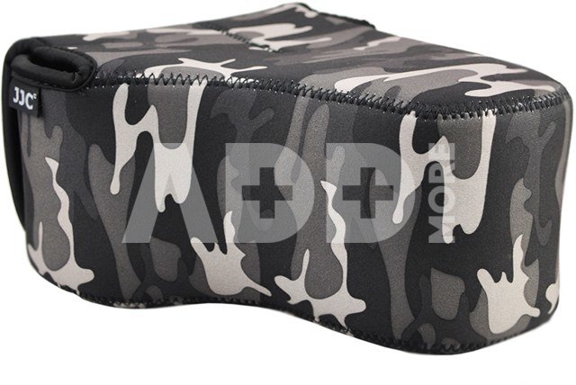 JJC OC MC3GR Neopreen Camera Cover   Camouflage Grey