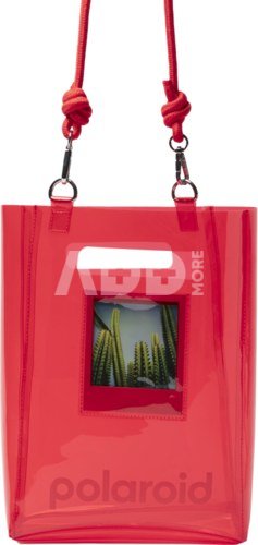 POLAROID TPU BUCKET BAG RED