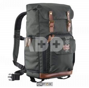 mantona Fotorucksack Luis grün Retro