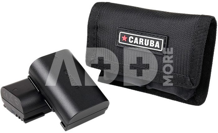 Caruba Battery Holder 2 pieces Zwart
