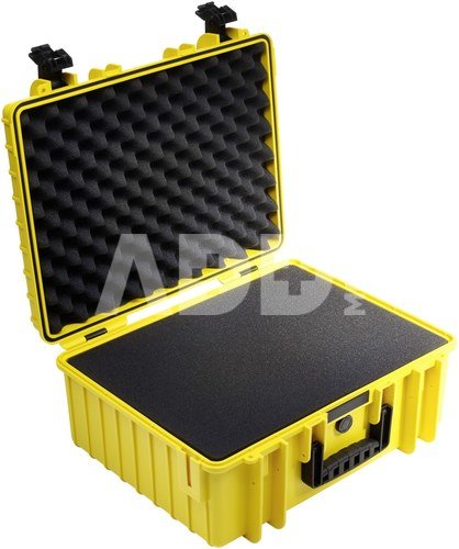 B&W International Type 6000 yellow incl. pre-cut foam