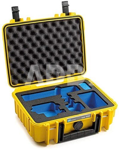 B&W GoPro Case Type 1000 Y yellow with GoPro 9 Inlay