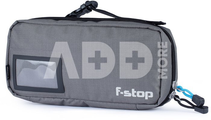 F Stop Accessory Pouch Medium Gargoyle (Grey) / Black Zipper