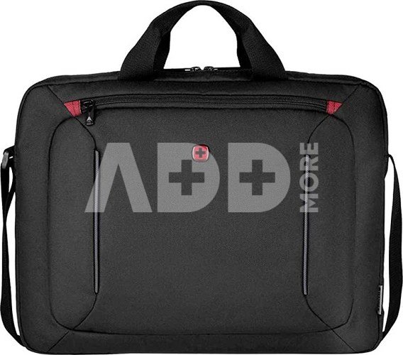 Wenger BQ 16 Laptop Slimcase Toploader Laptop Bag black