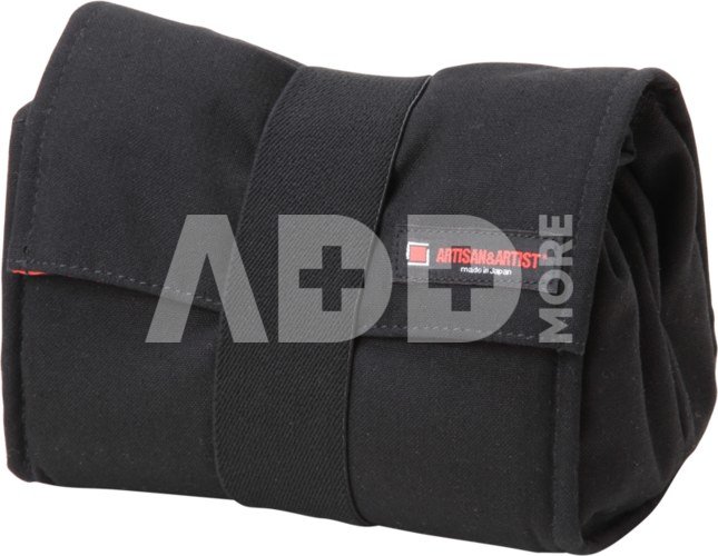Artisan & Artist I ACAM-76 I Soft Pouch (L) Black