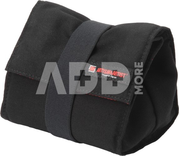 Artisan & Artist I ACAM-75 I Soft Pouch (S) Black