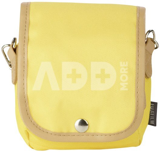 Fujifilm Instax Mini 8 Case yellow + Strap