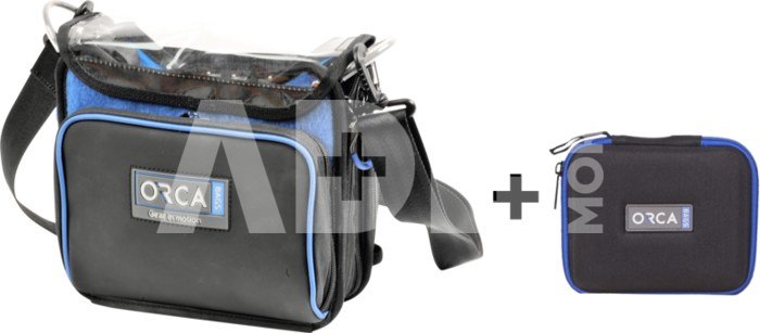 ORCA OR-270 SMALL AUDIO BAG XX-SMALL INCL. ORCA OR-29 CAPSULES & ACC POUCH (FOC)