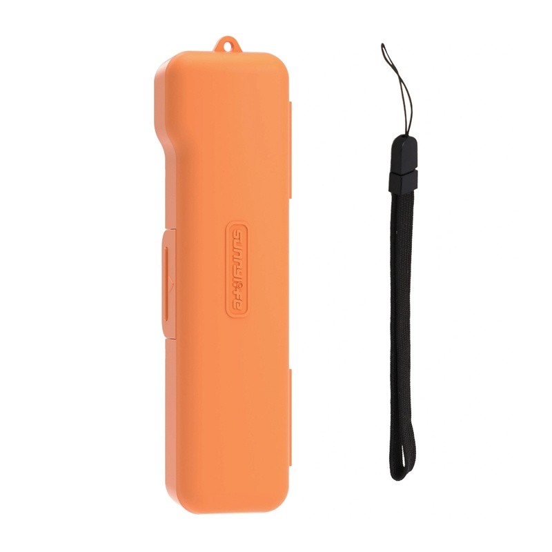 "Sunnylife" apsauginis dėklas su dirželiu "Osmo Pocket 3" (oranžinis)