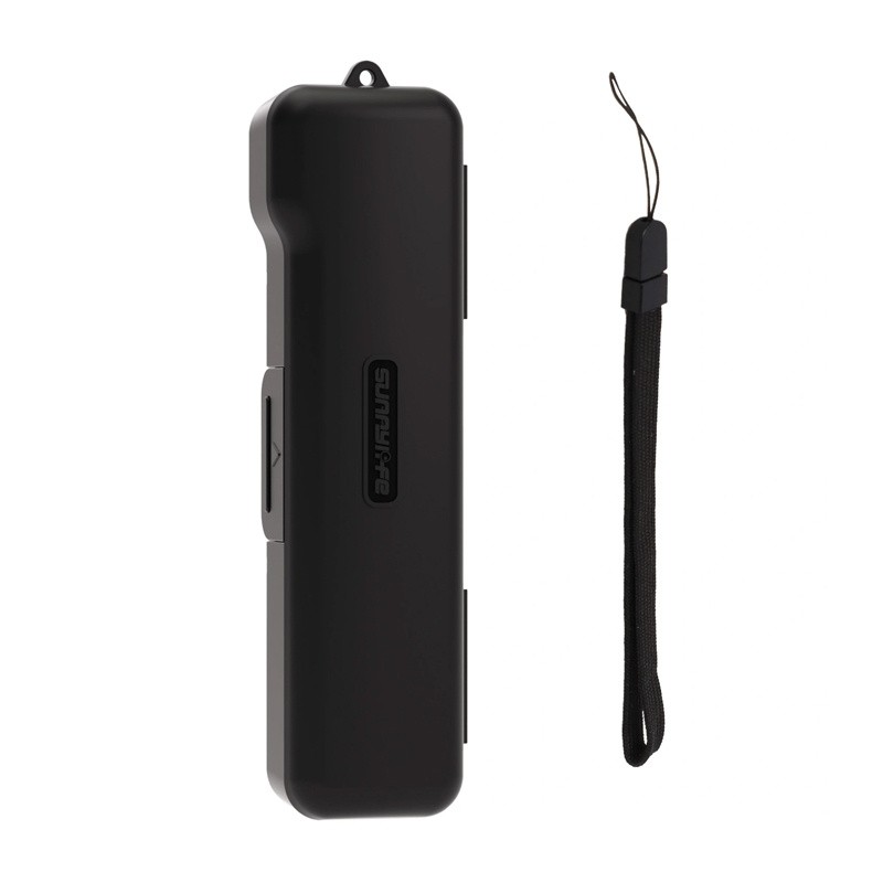 "Sunnylife" apsauginis dėklas su dirželiu, skirtas "Osmo Pocket 3" (juodas)