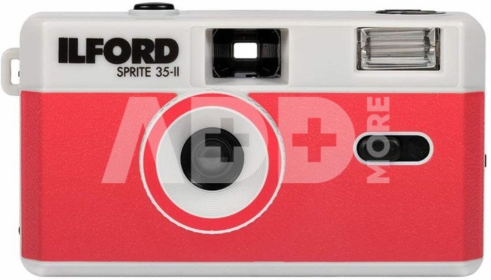 Ilford Sprite 35-II, silver/red