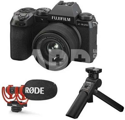 Fujifilm X-S20 + XC15-45mm Black + Vlogger KIT