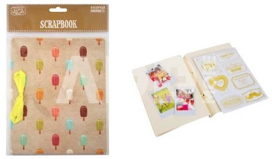 instax Scrapbook "Ice Cream"