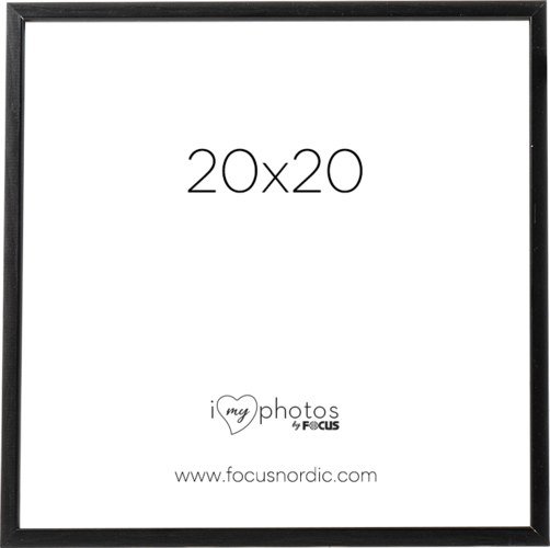 Focus Rock Black 20x20