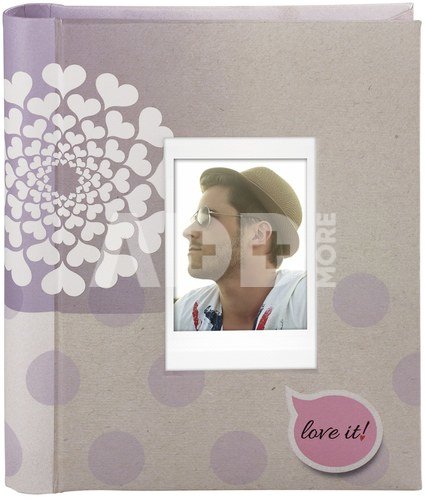 Fujifilm Instax Mini Stylish Photo Album Dots 60 Bilder