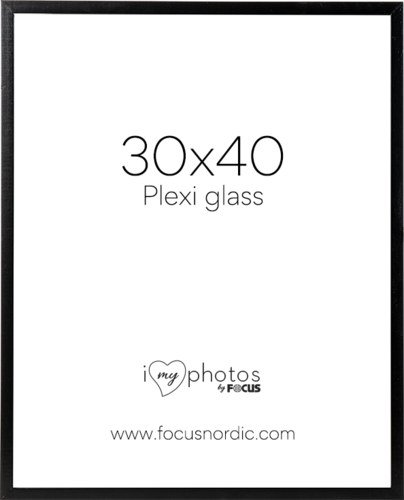 Focus Soul Black 30x40 Plexi