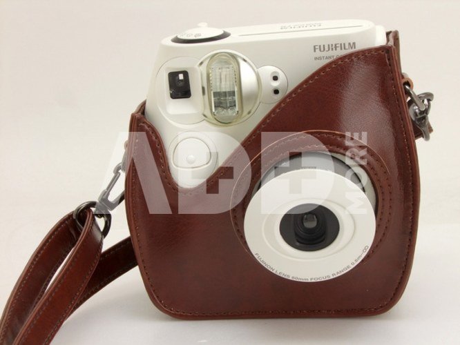 Dėklas instax mini rudas