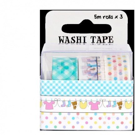 instax lipni dekoravimo juosta "Baby" (3 vnt x 5m)