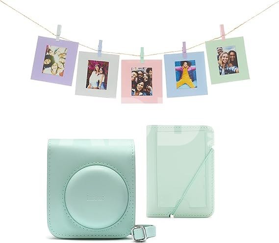 instax mini priedų rinkinys; MINT GREEN