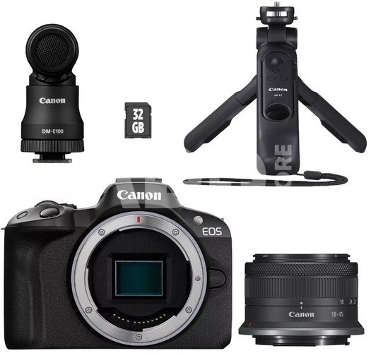 Canon EOS R50 + RF-S 18-45mm F4.5-6.3 IS STM CREATOR KIT