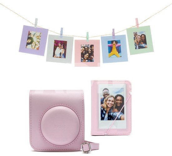 instax mini priedų rinkinys; BLOSSOM PINK