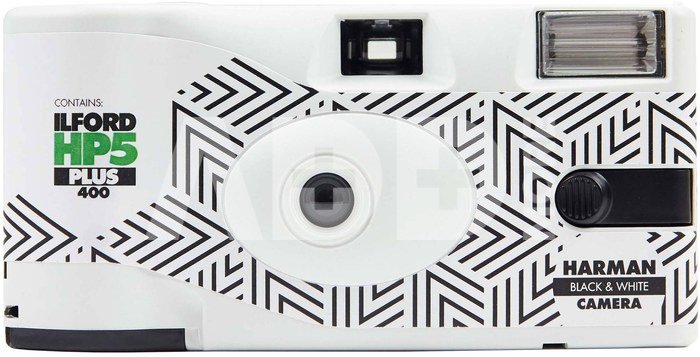 Ilford single use camera HP5 Plus 24+3, white