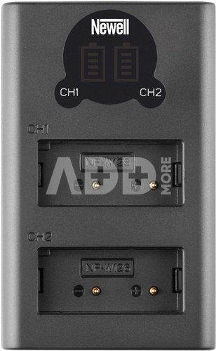 Newell DL-USB-C dual channel charger for NP-W126