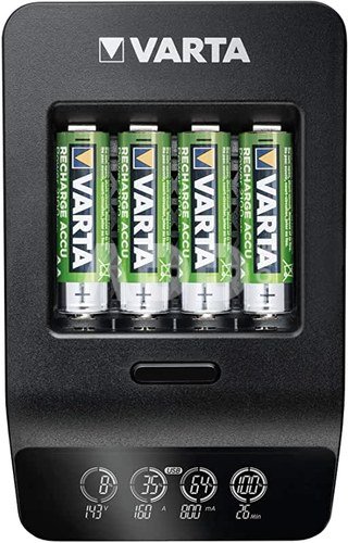 Varta LCD Smart Charger+ incl. 4 Batteries 2100 mAh AA