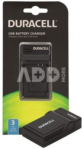 Duracell Charger with USB Cable for DR9967/LP-E10