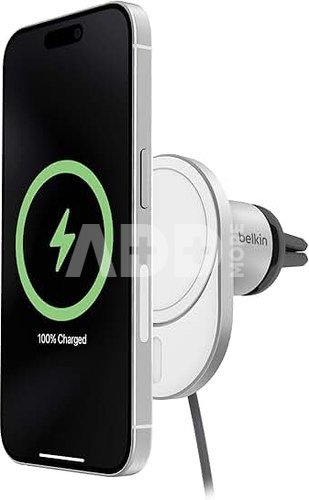 Belkin Magn.kabelloses Kfz-Lade- gerät Qi2 (15W), ohne Netzteil