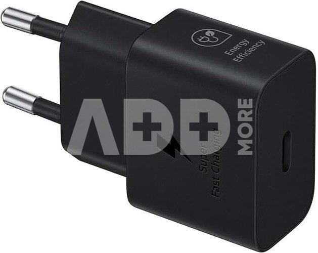 Samsung USB-C Ladegerät 25W ohne Datenkabel schwarz