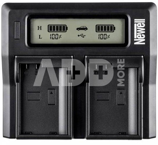 Newell DC-LCD two-channel charger for NP-FZ100 batteries