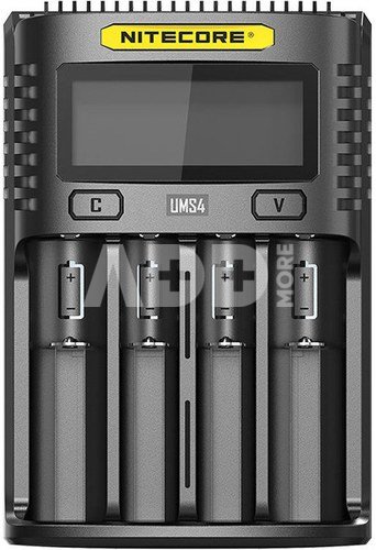 Nitecore UMS4 4 x Penlite charger (AA/AAA) with indicator