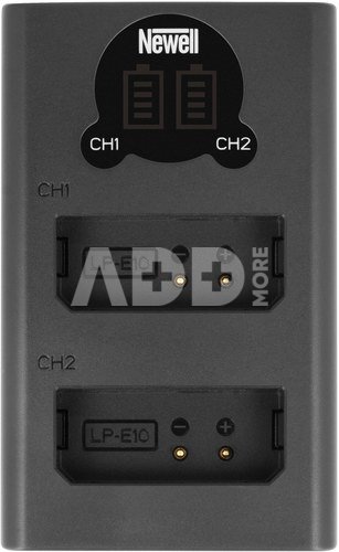 Newell DL-USB-C dual channel charger for LP-E10